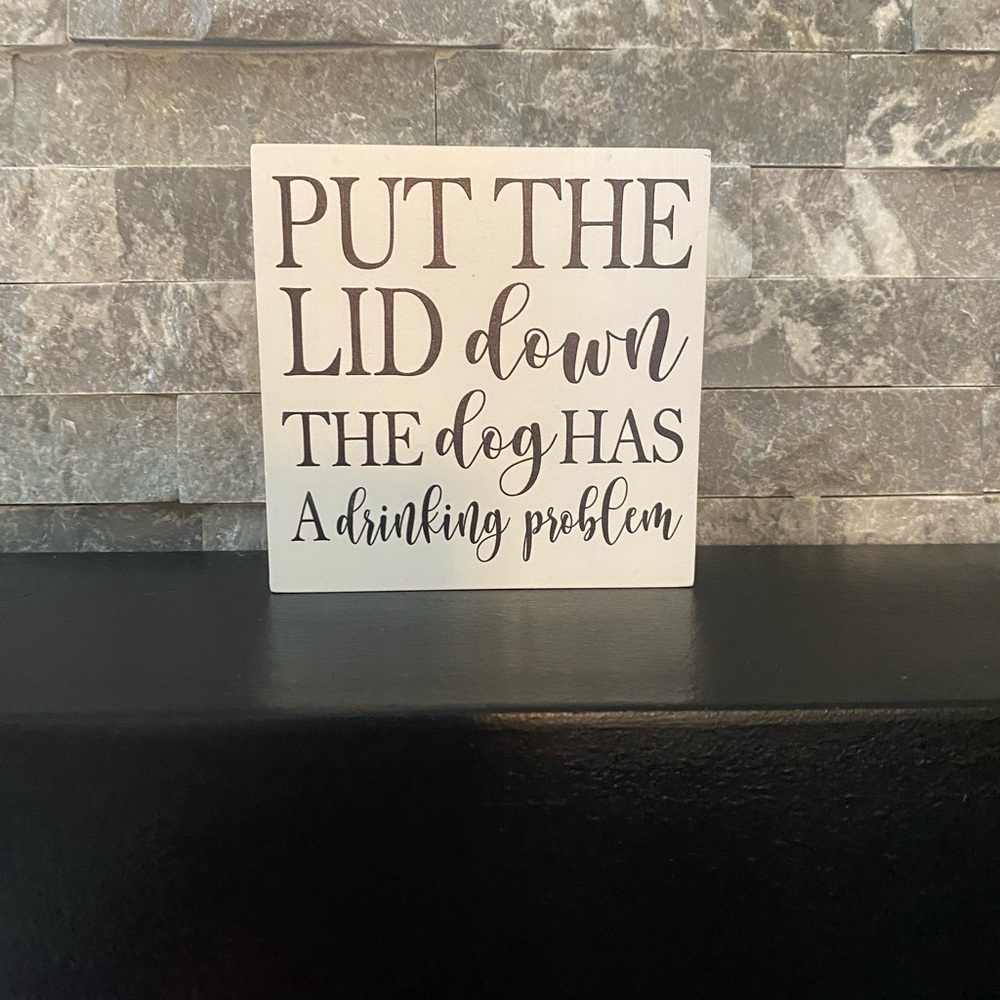 Wooden Sign